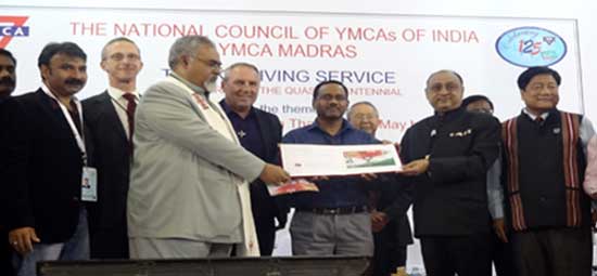 Special Cover on 125 Year of the National Council of YMCAs of India 
