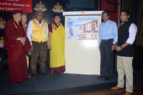 Drukpa Lineage of Buddhism Stamp release function