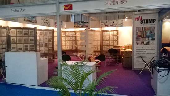 Philatelic Exhibition and India Post Stall at Aero Show 2015, Bengaluru 