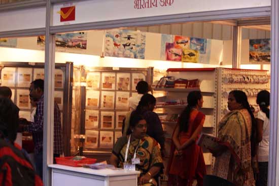 Philatelic Exhibition and India Post Stall at Aero Show 2015, Bengaluru 