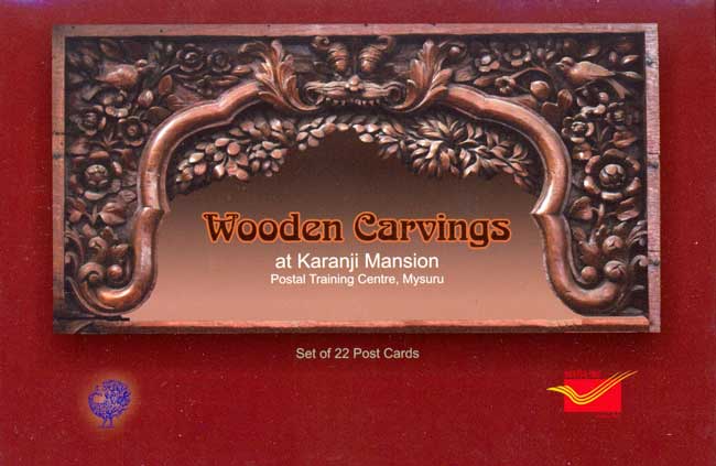 Picture Postcards on ‘Wooden Carvings at Karanji Mansion'