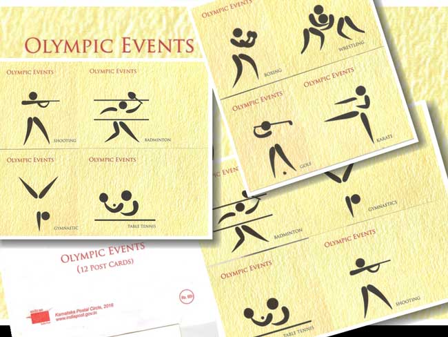 Picture Postcards on Olympic Events
