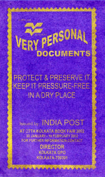 Personalised Stamps issued at Kolkata