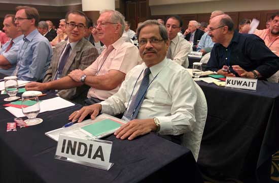 Surendra Kotadia Indian Commissioner at Philakorea 2014