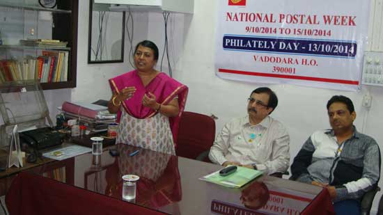 Philatelists’ meet organized by Philatelic Bureau, Vadodara