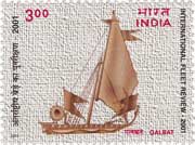 Four Stamps issued on President's Fleet Review 2001