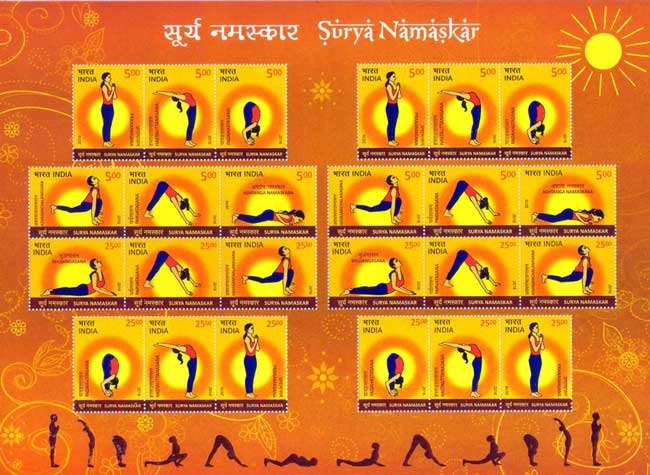 Surya Namaskar Sheetlet