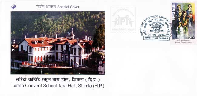 Special Cover on Loreto Convent School, Tara Hall, Shimla